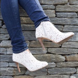 Lucky Brand Calf Hair Sarla Booties